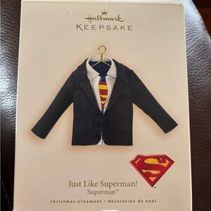Hallmark Keepsake Just Like Superman 2007 Christmas Ornament